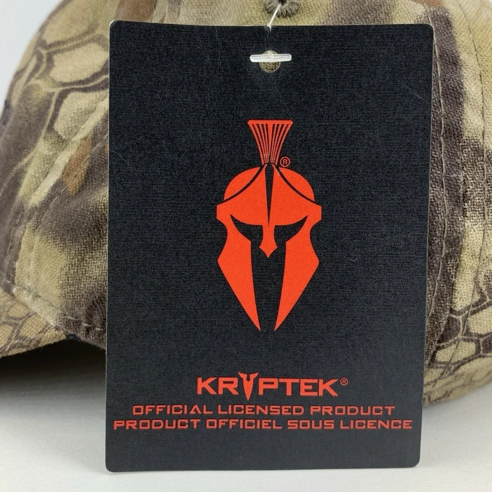 Wayne Smith Trucking Hat Kryptek Camo Strapback Outdoor Cap Baseball Cap w/ Tag